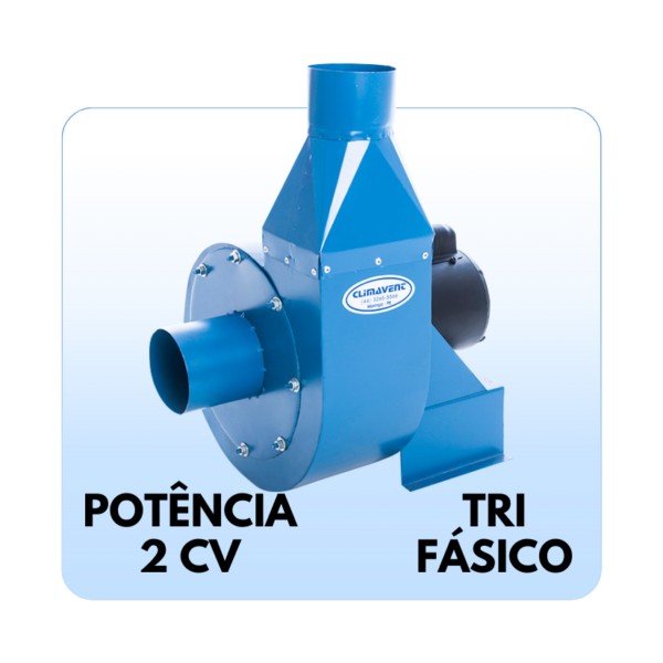 Exaustor Centrífugo VEC-2-TN – 2 cv